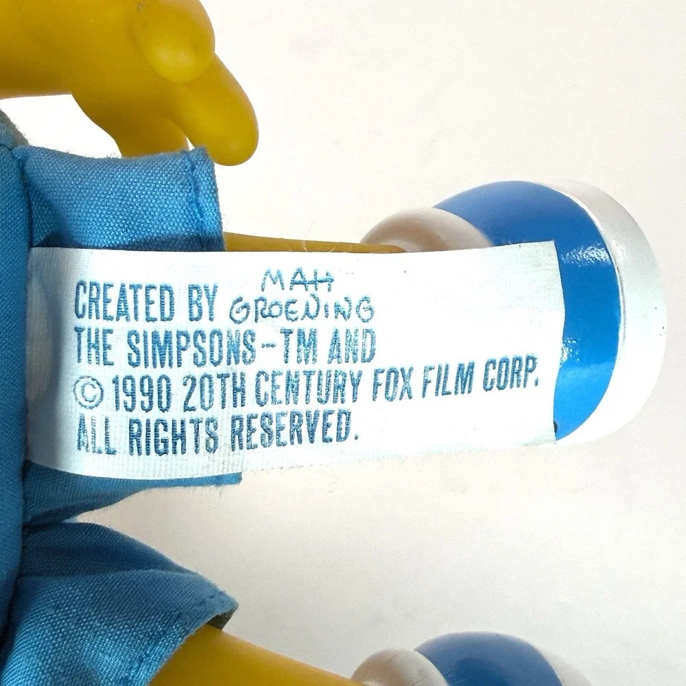 Vintage Bart Simpson Plush‎ Vinyl Doll 11